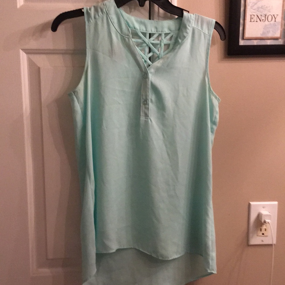 Pretty mint colored blouse